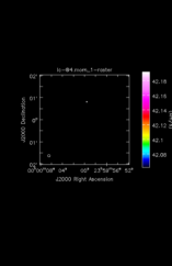 Cyanogen Moment 1 map of Source W-Hya
