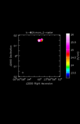 Cyanogen Moment 2 map of Source W-Hya