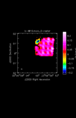 Propanal Moment 0 map of Source W-Hya