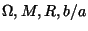 $\Omega,X_o,Y_o$
