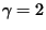 $\gamma=3/2$