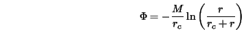 $\Omega,M_c,r_c,q$