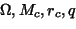 \begin{displaymath}
\Phi = {1\over 2} v_0^2
\ln{ \left( 1 + {r^2 \over r_c^2} \right) }
\end{displaymath}