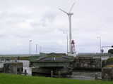 
bridge turning back to road
