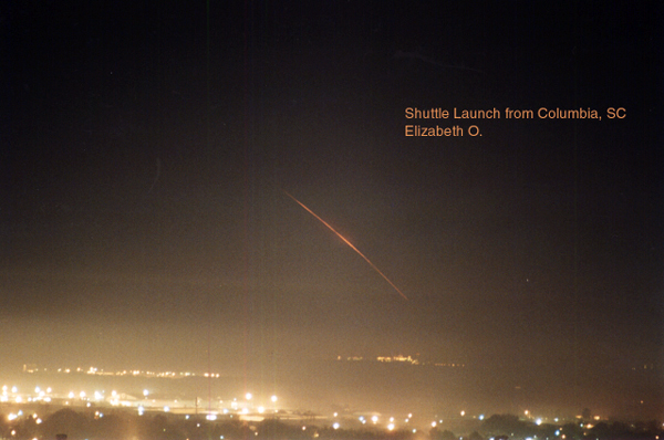 Elizabeth's Shuttle Launch